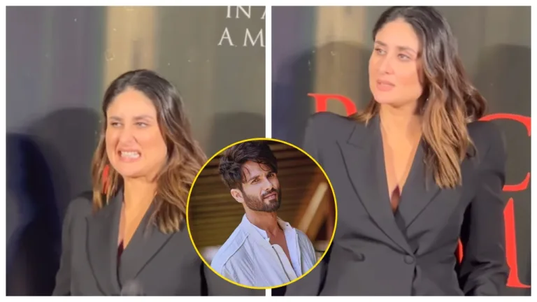 Kareena Kapoor Khan Awkward Moment-Bebo Facial Expression Change to Shahid name, viral video