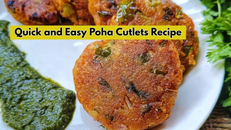 Poha Cutlets Making Tips: Craving a Crispy Breakfast? Try These Poha Cutlets