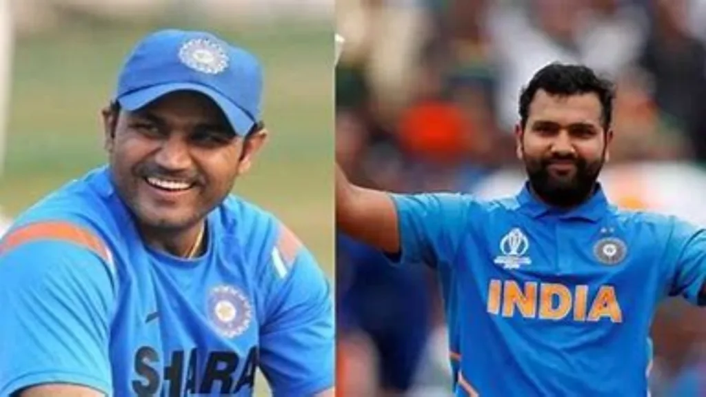 Rohit Sharma eye on Virendra Sehwag Record, know about it 