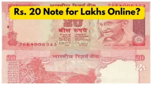 Featured image for: Sell Old Rs 20 Note You Can Sell Rs 6 Lakhs Online? Here How in Business category
