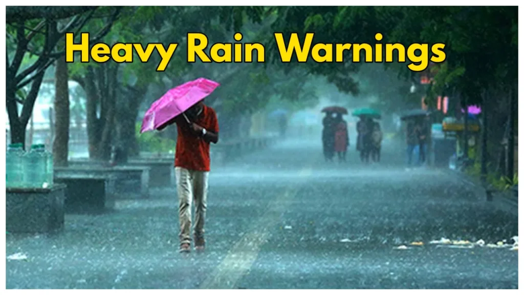 Monsoon Alert- Heavy Rain Warnings for Next 48 Hours in These States, Check Forecast