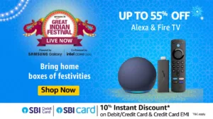 Featured image for: Amazon Echo Pop and Echo Dot at Unbeatable Discounts in the Great Indian Festival Sale in Gadgets category