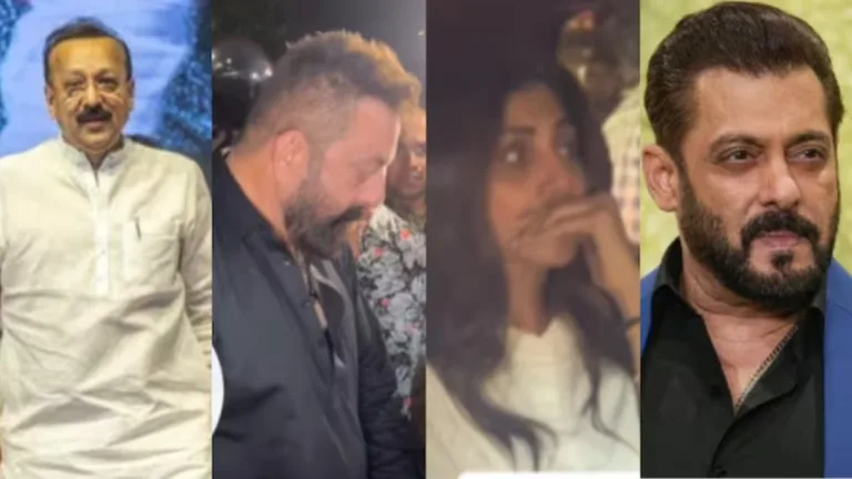 Bollywood stars angry over Baba Siddiqui murder, Salman-Sanjay and Shilpa reached the hospital