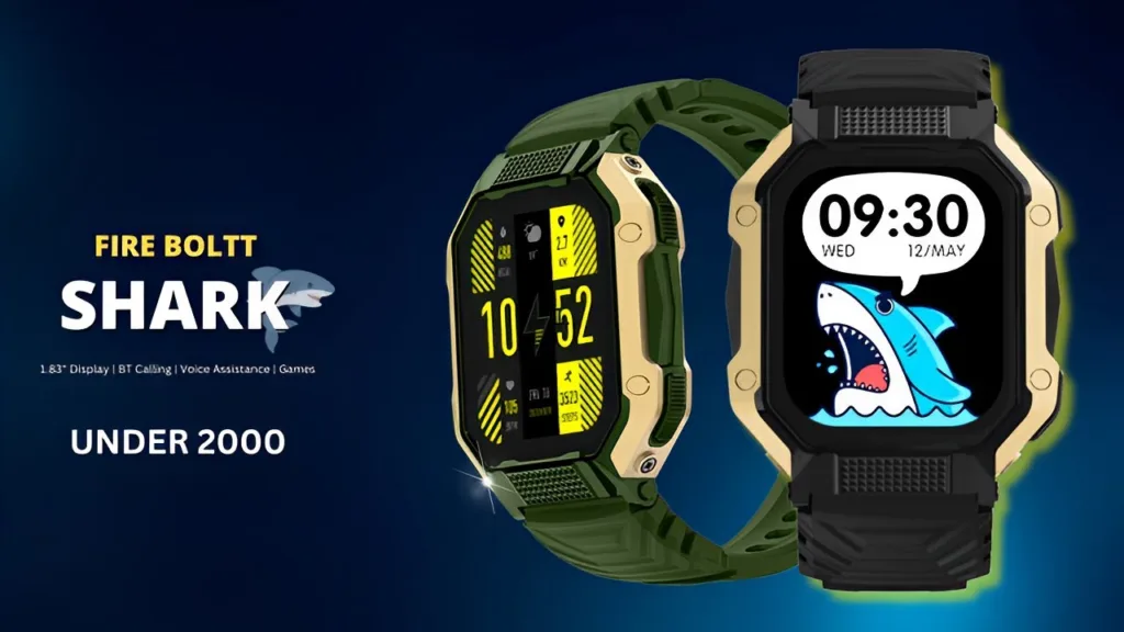 Fire Boltt Shark Smartwatch Now Available with Huge Discounts on Flipkart and Amazon