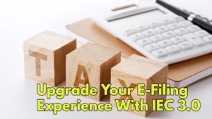 Featured image for: IEC 3.0: Streamlined Income Tax Return Filing with Enhanced Security in Business category