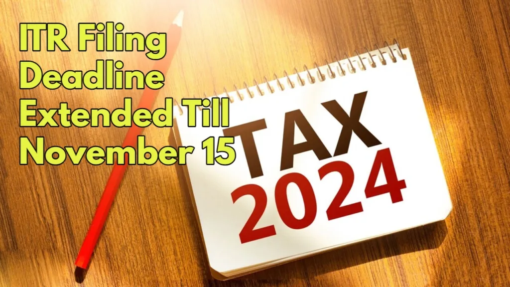 Diwali Gift for Corporate Taxpayers: ITR Filing Deadline Extended Till November 15, See Update