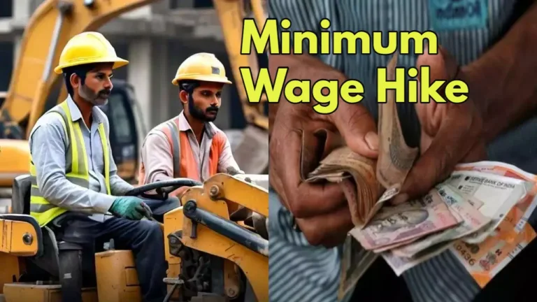 Central Government Announces Significant Minimum Wage Hike for Workers