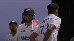 Featured image for: Watch: Gavaskar's 'DSP' comment after Mohammed Siraj heated moment with Conway in latest news category