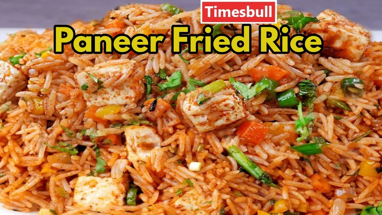 Delicious Paneer Fried Rice
