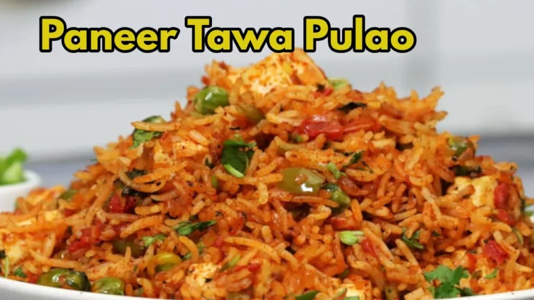 Tired of Regular Pulao? Try This Paneer Tawa Pulao Recipe