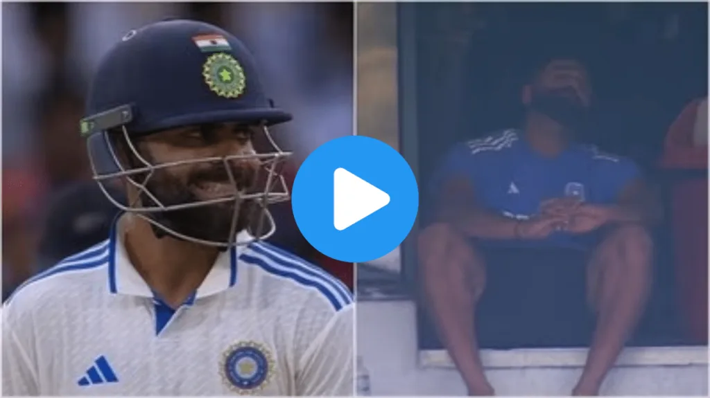 Rohit Sharma devastated to see VIrat’s dismissal, Moment caught on camera
