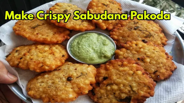 Quick and Tasty Sabudana Pakoda Recipe for Navratri Vrat