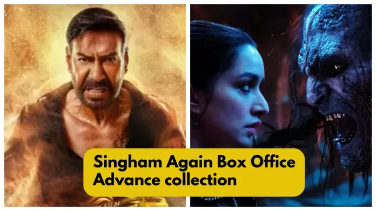 Singham Again Box Office – Ajay Devgan Film Early Booking Surpasses Stree 2