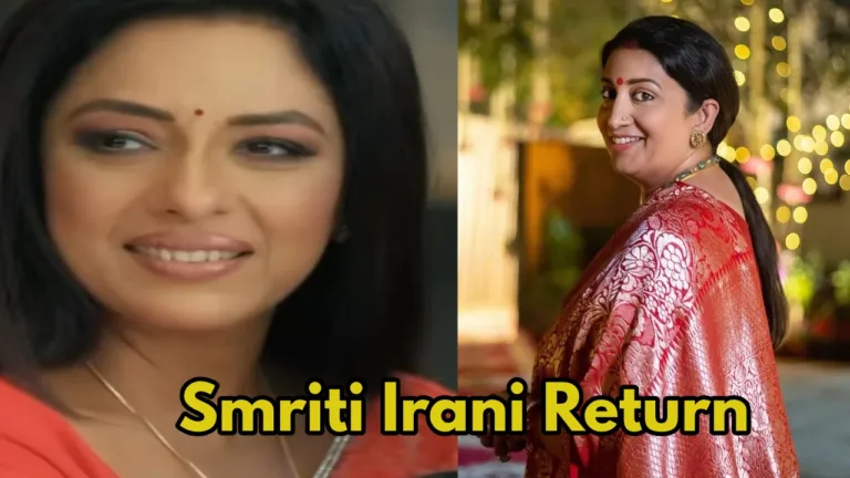 Smriti Irani Comeback to Television, Set to Star in ‘Anupama’ with Rupali Ganguly