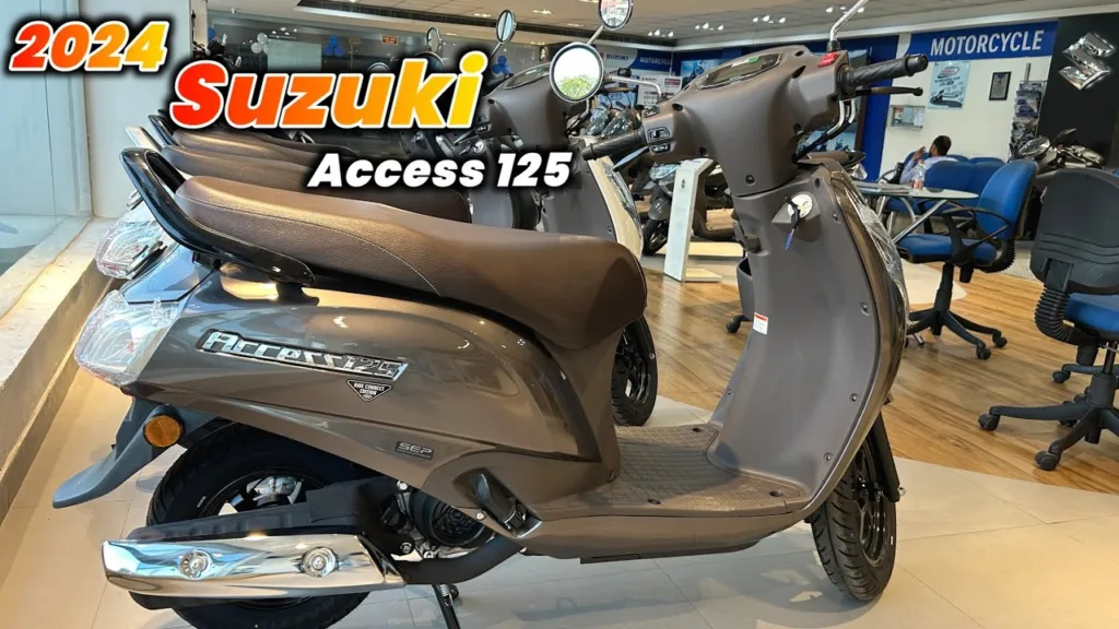 Stylish design and attractive features of Suzuki Access 125