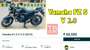 Featured image for: Yamaha FZ S V 2.0 Price: A Great Deal on OLX in Business category