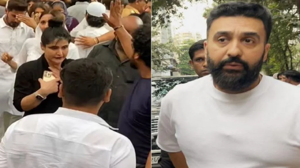 Zareen Khan, Raj Kundra visit Baba Siddique’s residence to pay their last respects