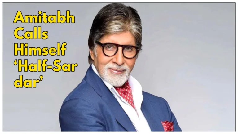 Amitabh Bachchan revealed  about his parents’ Inter-Caste Marriage, Calls Himself ‘Half-Sardar