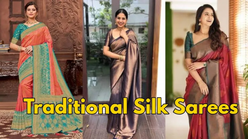 Amazon sale: Traditional and Latest Design Silk Sarees for Diwali Festival