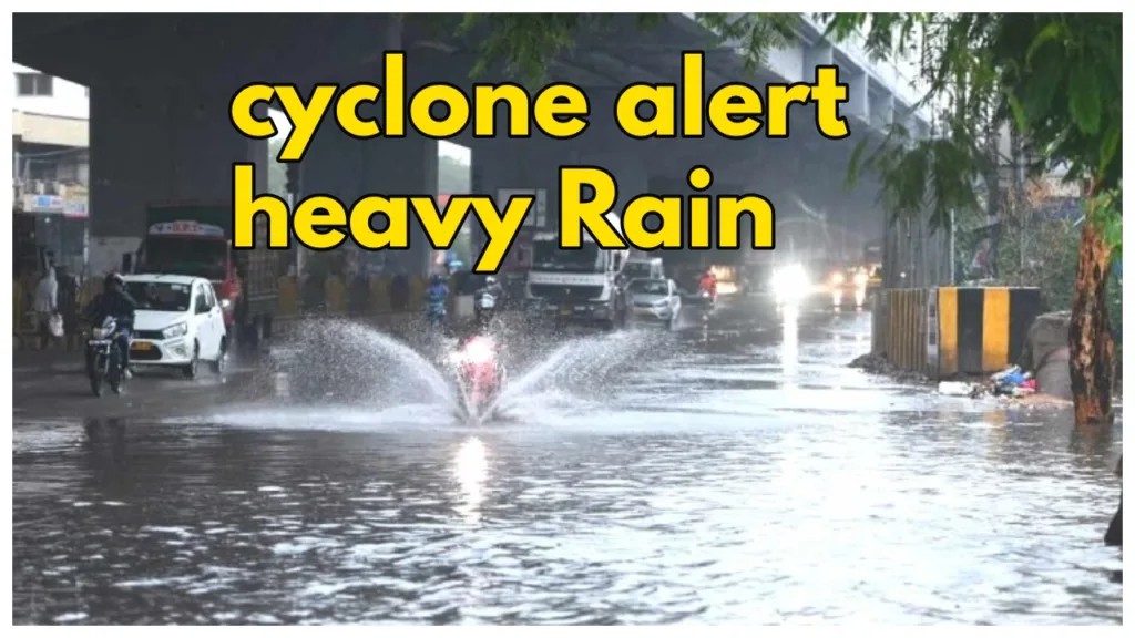 Monsoon Forecast- Cyclone Warning Heavy Rain for the Next 36 Hours, Bengaluru School Closed