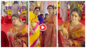 Featured image for: Kajol Loses Temper at Durga Puja Pandal Whistling, Must Watch Video in Entertainment category