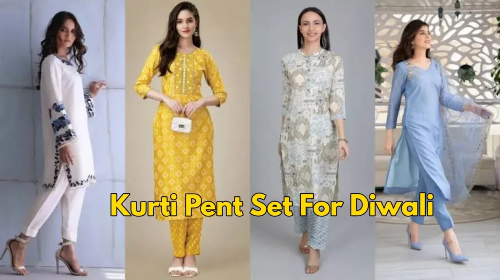 Try These Traditional Kurti Pant Sets On Diwali Festival 2024
