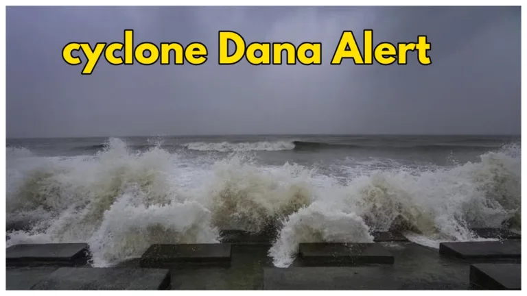 Weather Forecast – Warning Heavy Rain, schools & Konark temple closed due to cyclone Dana