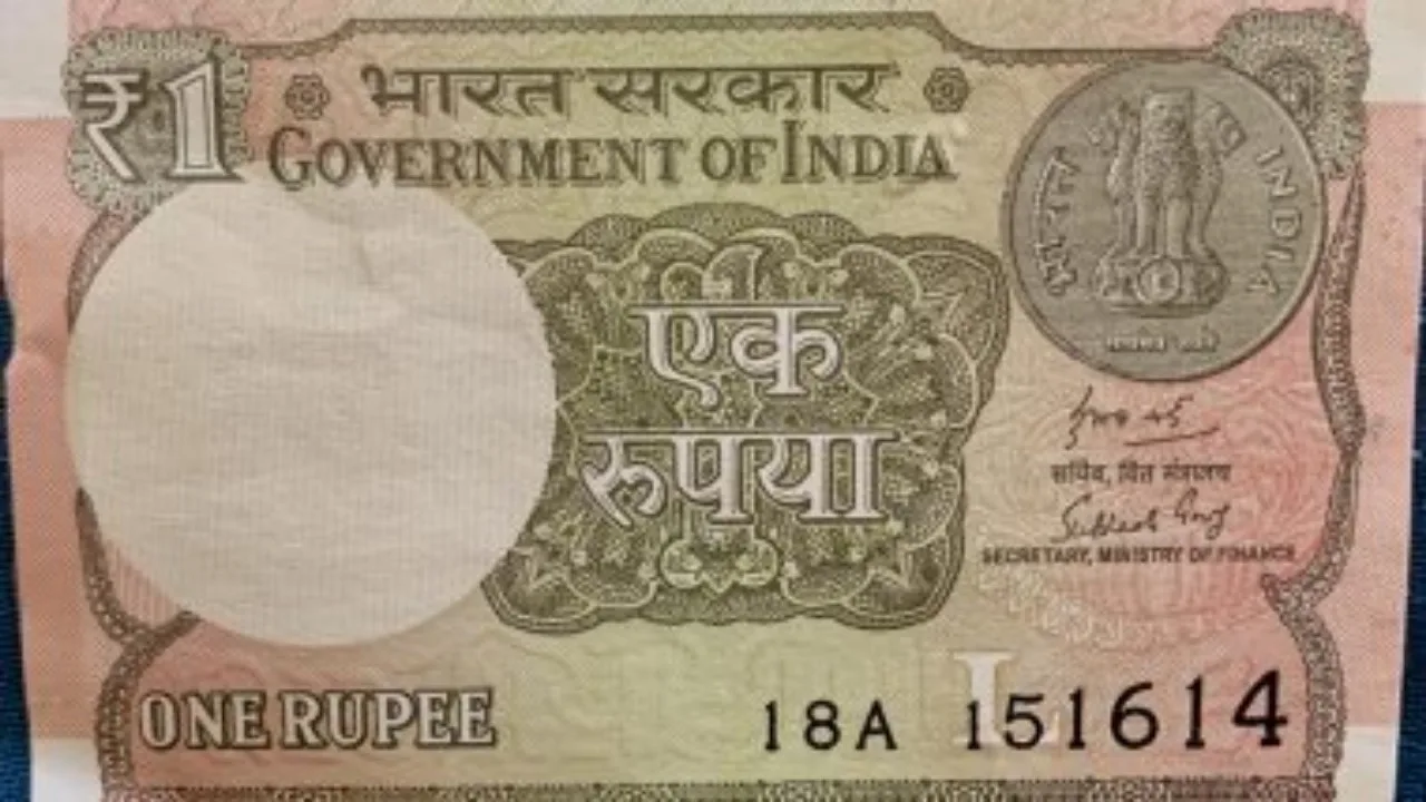 By selling 1 Rupee