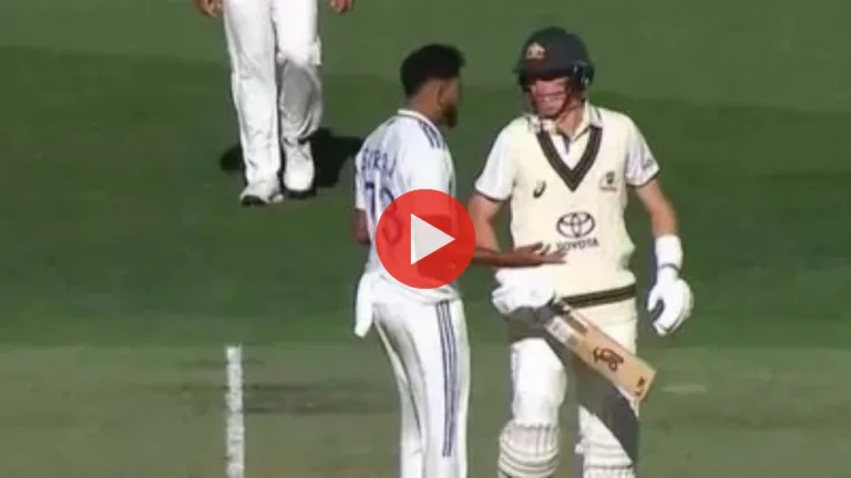 IND vs AUS BGT: Heated moment in Perth, Siraj-Labuschagne glared at each other