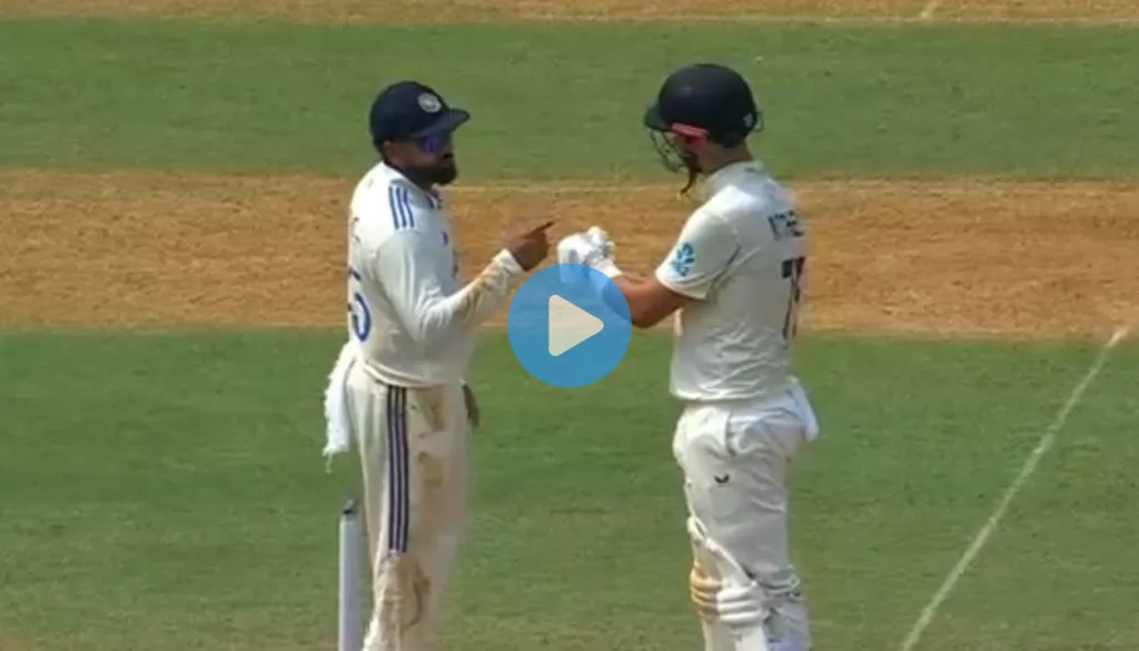 Tempers Flare in Mumbai! Sarfaraz Khan’s Chattiness Halts India vs. New Zealand Test