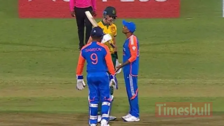 IND vs SA: Indian captain Sparks Heated Clash with Marco Jansen – What the Umpire Did Next Will Shock You