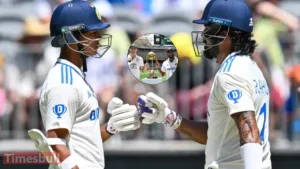 Featured image for: IND vs AUS Day 2 Highlights: Team India in the Driver’s Seat as Jaiswal and KL Rahul Thrash Aussie Bowlers in Perth in Sports category