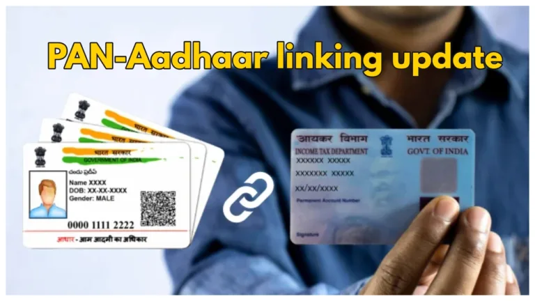 Aadhaar PAN linking Deadline – Here’s How To Link Aadhaar with PAN Card Online