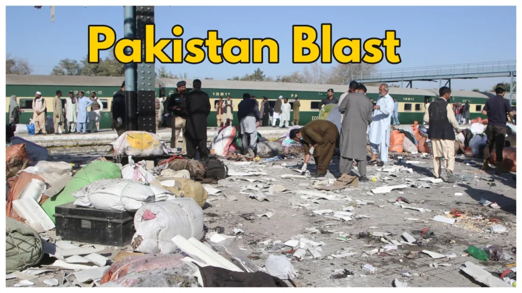 Pakistan Blast – Deadly Blast at Quetta Railway Station, 24 Killed, 30 Injured