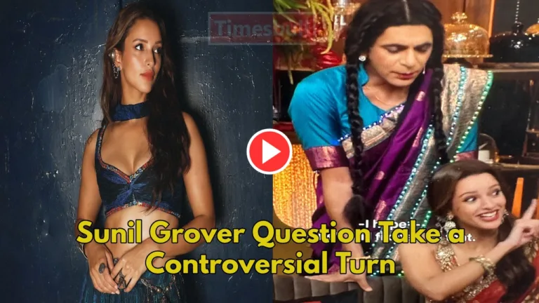 Sunil Grover Question to Tripti Dimri Sparks Debate on Respect for Actresses