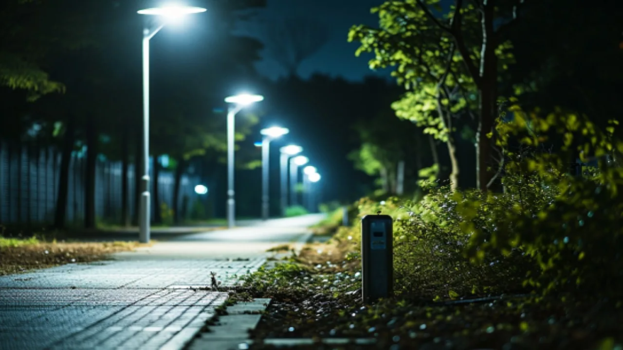 Get solar LED lights