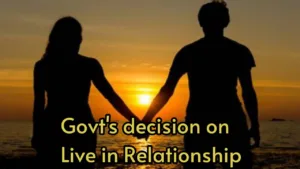 Featured image for: Live in Relationship: The government is bringing new rules for living together without marriage! in India category