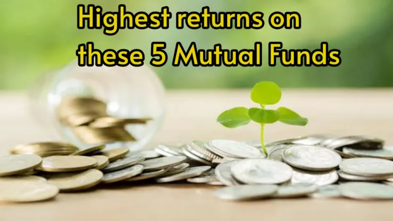 Highest Return: 5 Mutual Funds That Make Money 7 to 8 Times in 10 Years
