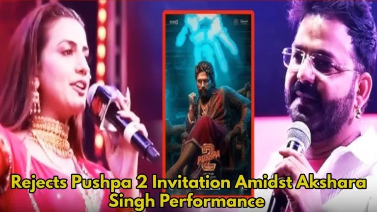 Why Did Pawan Singh Reject Pushpa 2 Invitation? Akshara Singh’s Performance Sparks Controversy