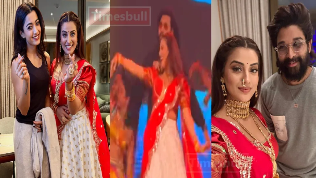 Allu Arjun, Rashmika Mandanna, and Akshara Singh A Star-Studded ‘Pushpa 2, The Rule’ Event in Patna