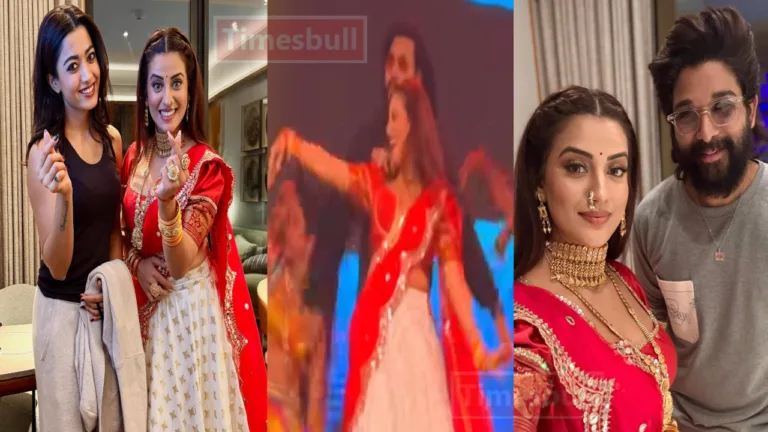 Allu Arjun, Rashmika Mandanna, and Akshara Singh A Star-Studded ‘Pushpa 2, The Rule’ Event in Patna