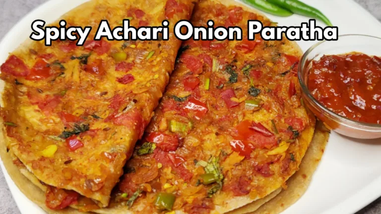 Tired of Regular Parathas? Spice Up Your Mornings with This Spicy Pickled Onion Paratha Recipe, Must Try