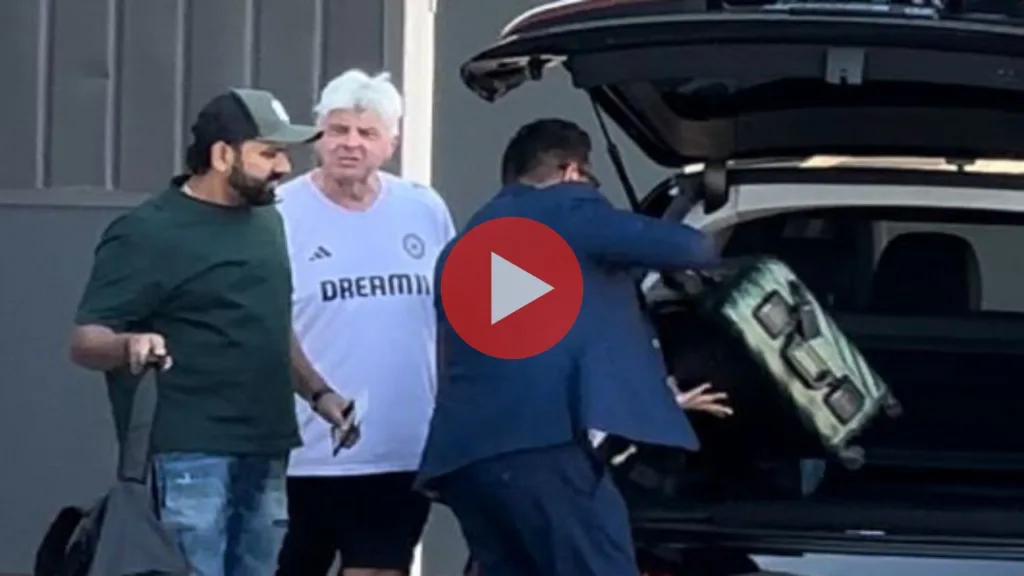 Here comes Rohit Sharma, team India supporters were shocked! [Watch Video]