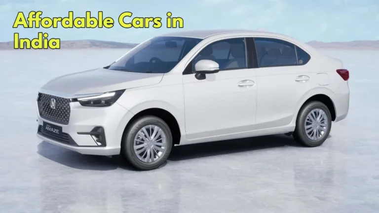 Affordable Cars in India