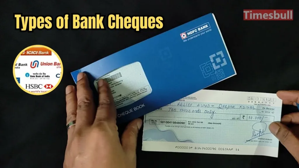 What Types of Bank Cheques Are Available in India? Learn When and Where to Use Them