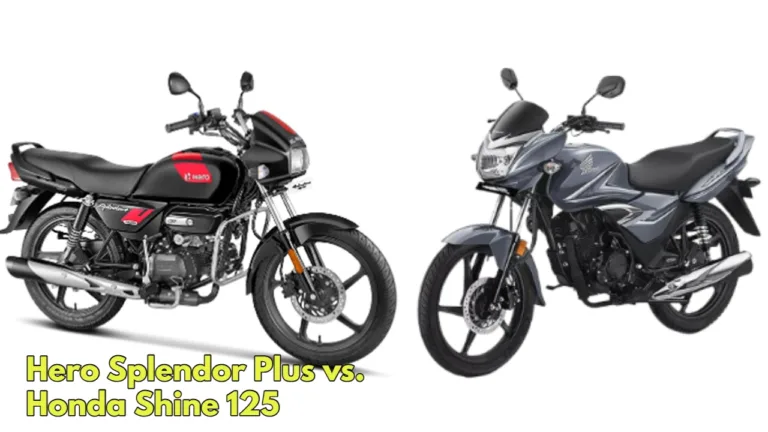 Hero Splendor Plus vs. Honda Shine 125