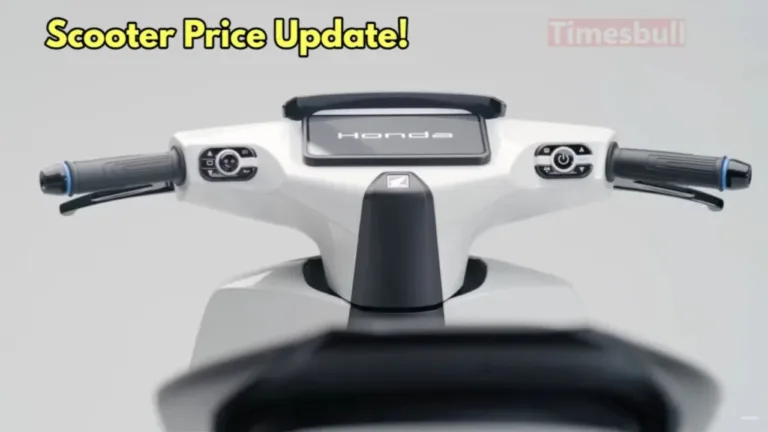 Look, the price of Honda’s Electric Scooter has been revealed!