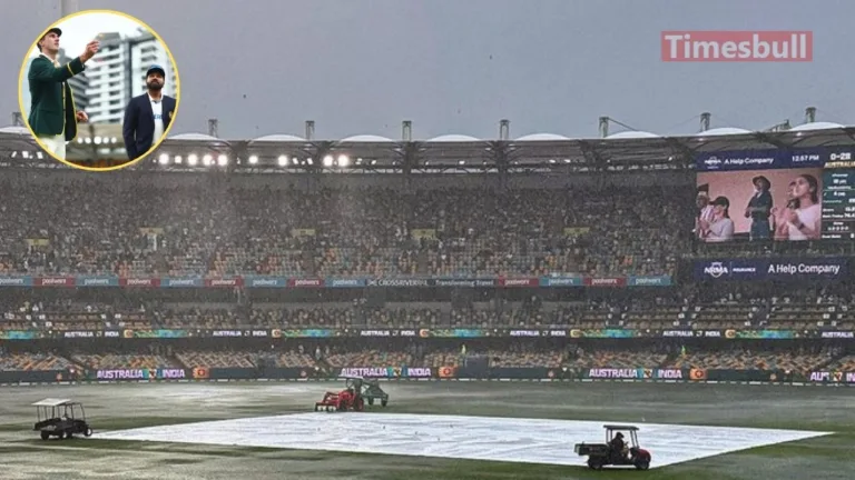 IND vs AUS 3rd Test: Rain Delays Day 1 in Brisbane, Spectators to Get Ticket Refunds