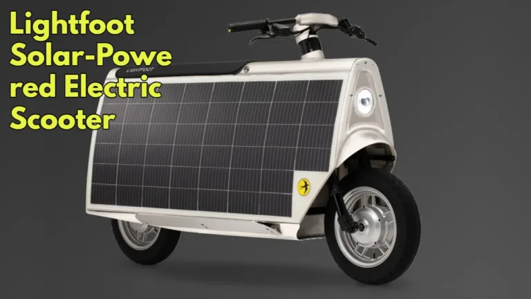 Lightfoot Solar-Powered Electric Scooter