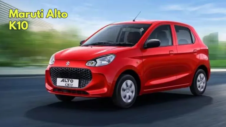 Maruti Alto K10: Affordable Car with 24-34 Km Mileage, Now on Easy Finance Plan, Book Now